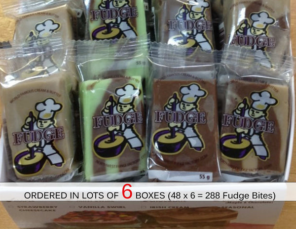 FUDGE BITES 55g - 1/8 lb.