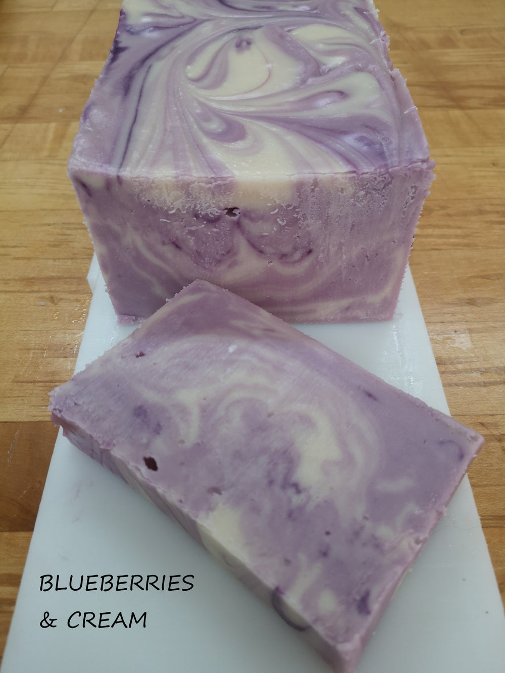 Bulk 5 lb. Slab - Blueberries & Cream - $33.00
